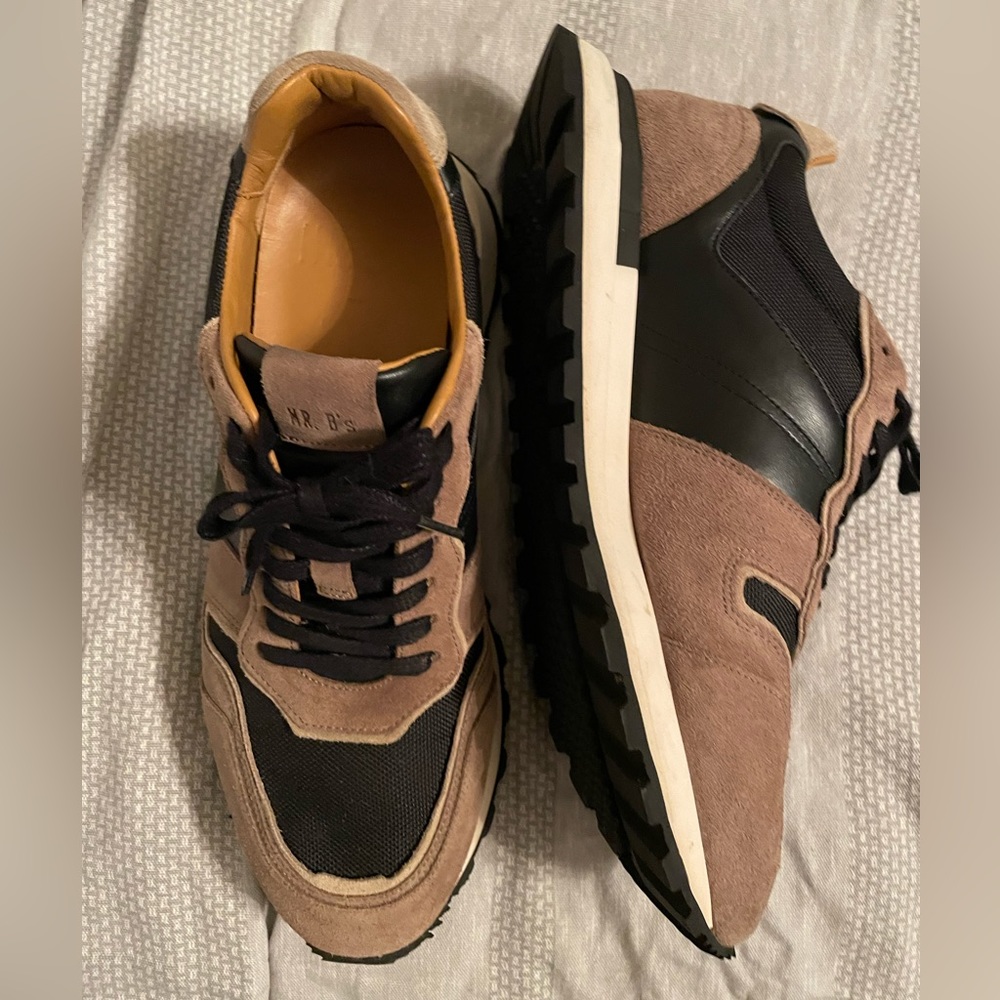 Aldo Mr. B’s retro leather and suede sneakers - Men’s 10.5